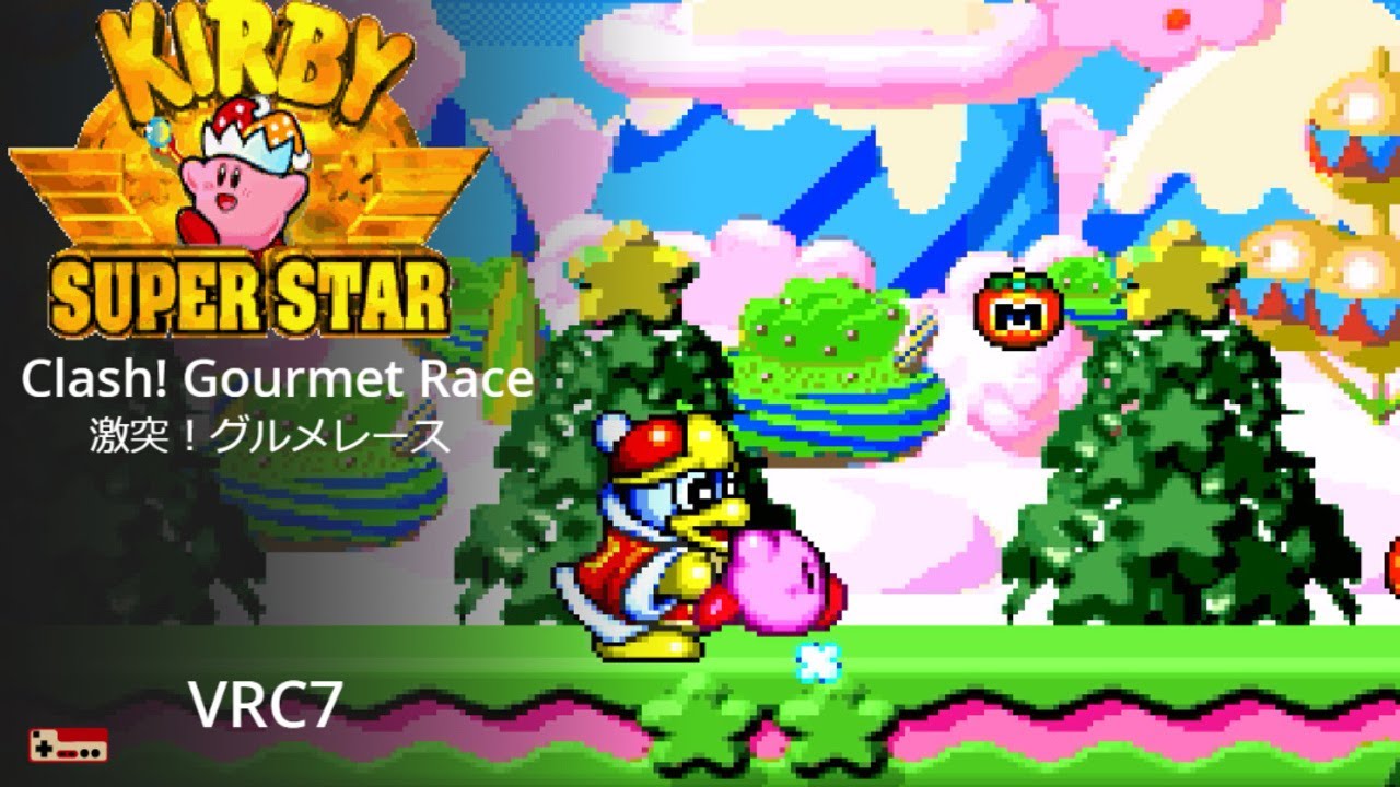 【8-bit Arrangement】Kirby Super Star - Clash! Gourmet Race (VRC7)