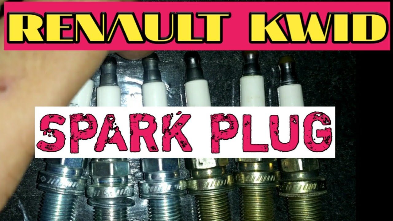 How to change spark plugs in Renault Kwid.