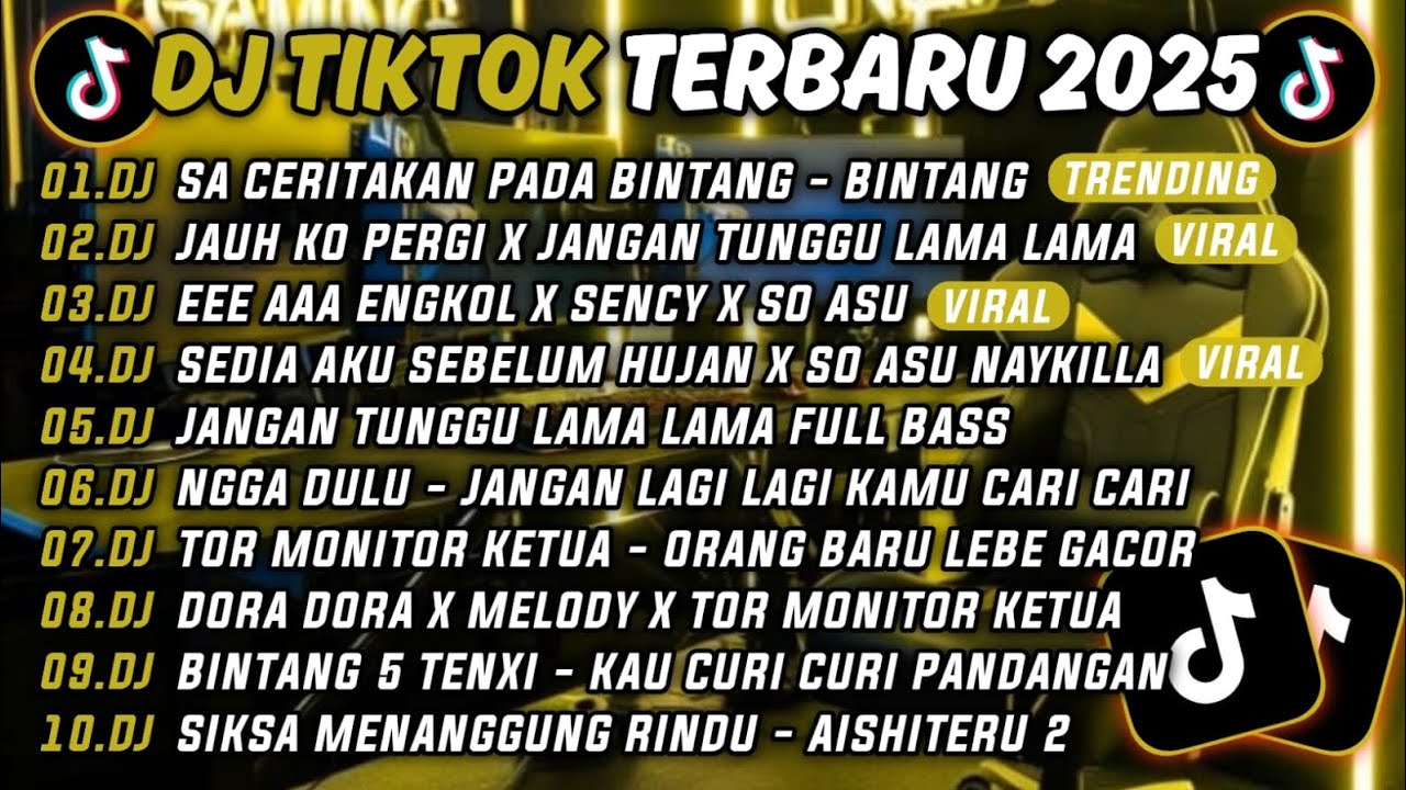 DJ TIKTOK TERBARU 2026-🎵DJ SA CERITAKAN PADA BINTANG² 🎵 DJ JAUH KO PERGI X JANGAN TUNGGU LAMA LAMA🔥