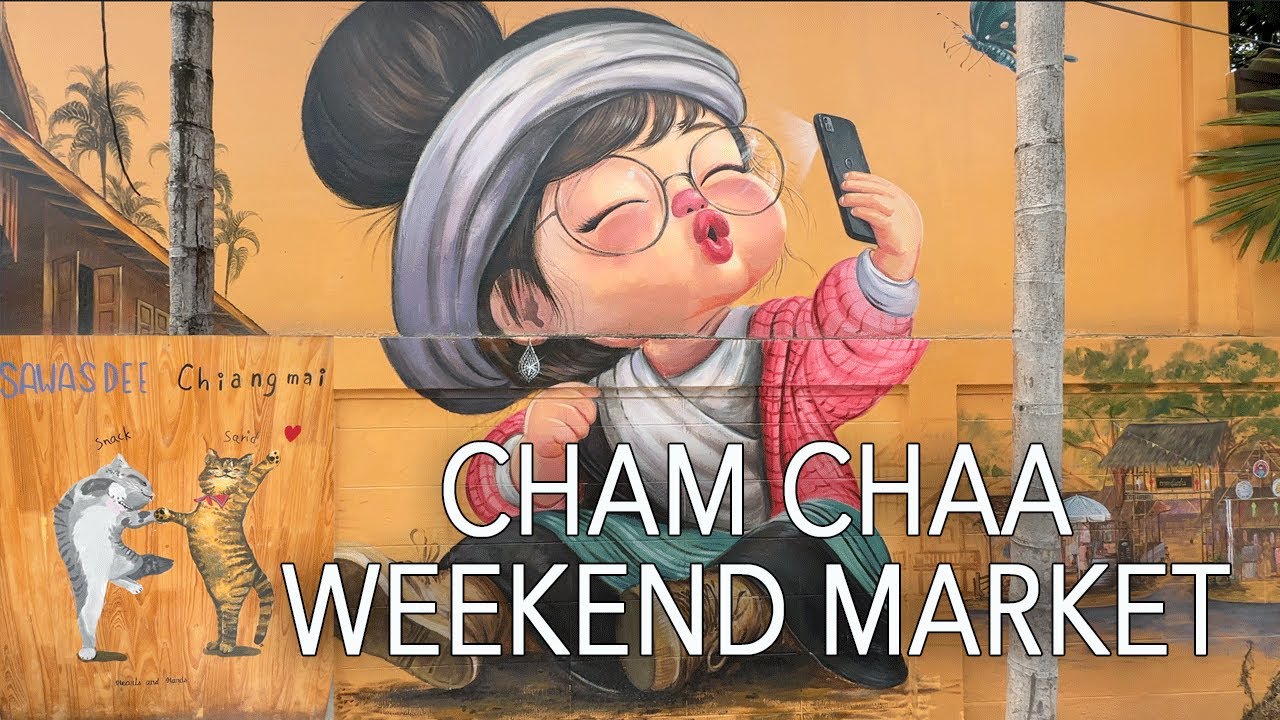 Cham Chaa Weekend Market - Discover Local Treasures in Chiang Mai #ตลาดฉำฉา #มีนามีข้าว#sankamphaeng