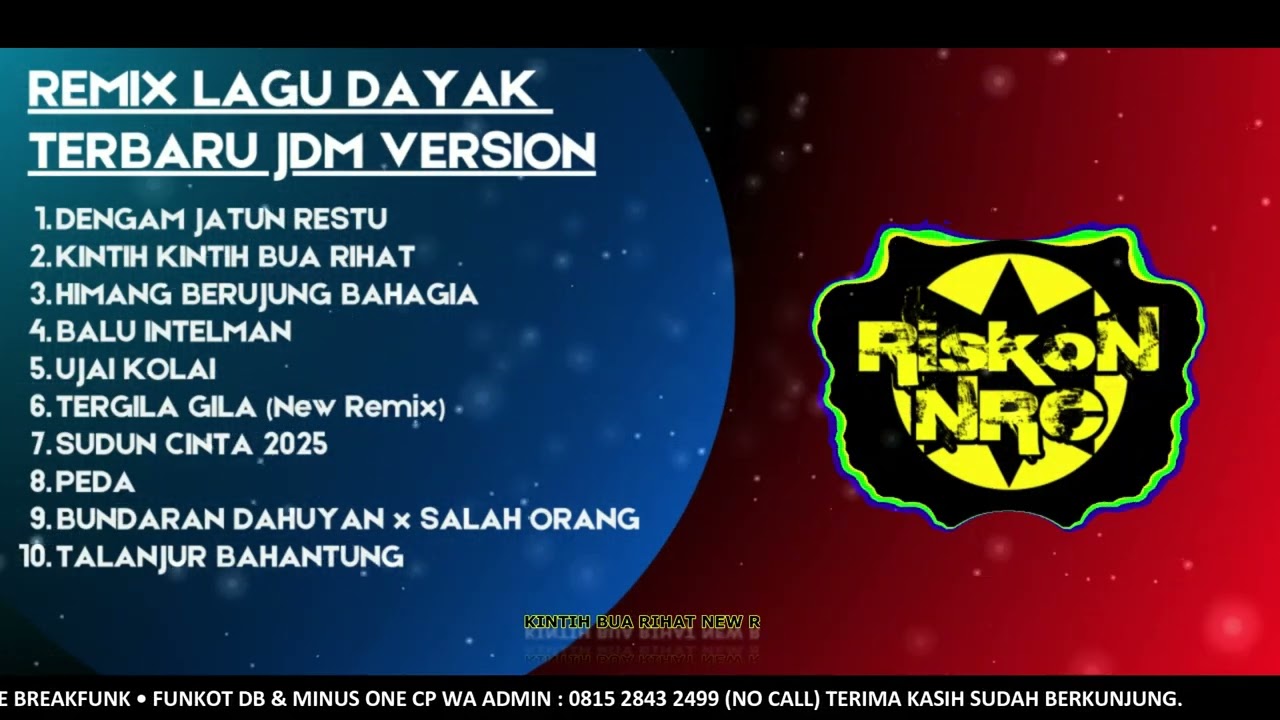 DJ REMIX DAYAK TERBARU COCOK UNTUK MENEMANI PERJALANAN FULL BASS JDM VERSION YANG PENTING ASIK