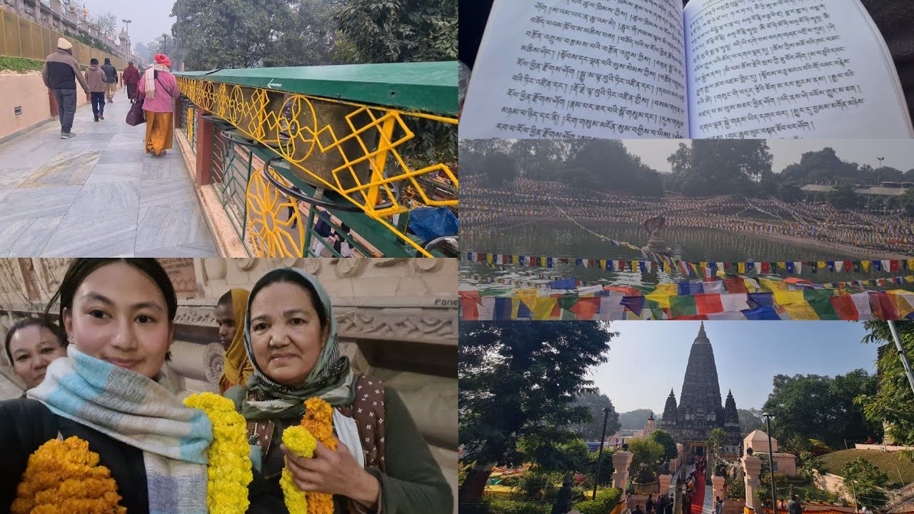 Exploring Mahabodhi Temple, Bodh Gaya 🪷 | Peaceful Vibes #bodh gaya vlog #peace🤗