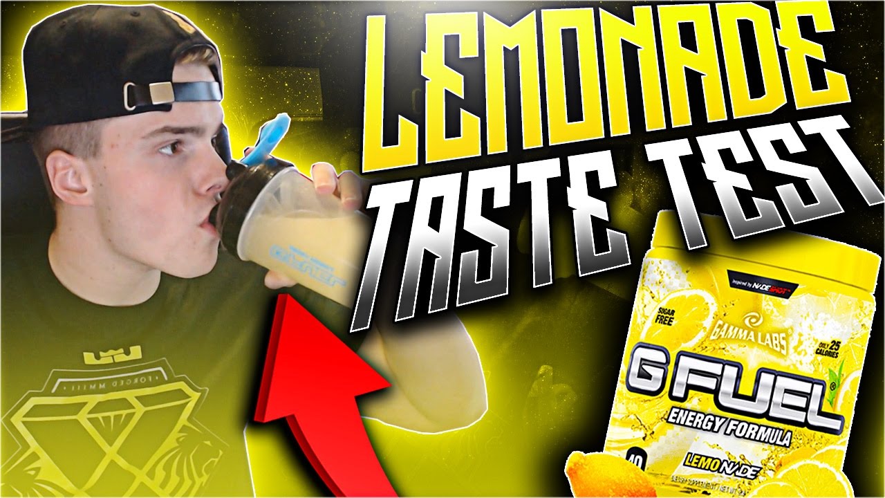 DOES THE LEMONADE GAMMA TASTE GOOD !? (IS LEMONADE GFUEL GOOD) TASTE TEST AND REVIEW!