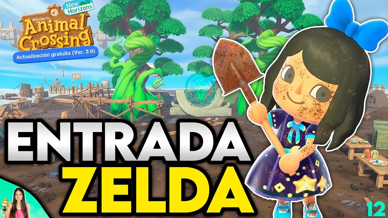 ENTRADA DE ZELDA - Comienza La Reconstrucción de MI ISLA (Animal Crossing New Horizons 3.0)