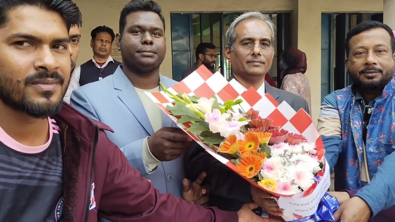 #নব_কিশলয়_হাই_স্কুল_এন্ড_গার্লস_কলেজের #শিক্ষক_আলতাব_হোসেনের_বিদায়_সংবর্ধনা