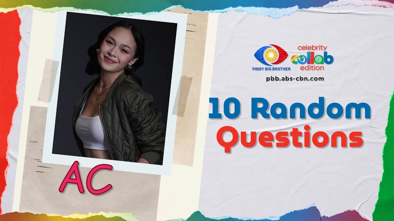 Random Question Challenge with AC Bonifacio | Pinoy Big Brother Collab
