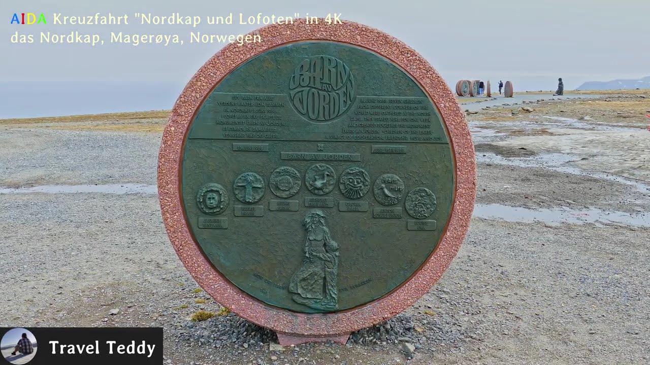 Honningsvåg, Nordkap, Skarsvåg, Kirkeporten und Kamøyvær auf Magerøya in Norwegen mit der AIDA