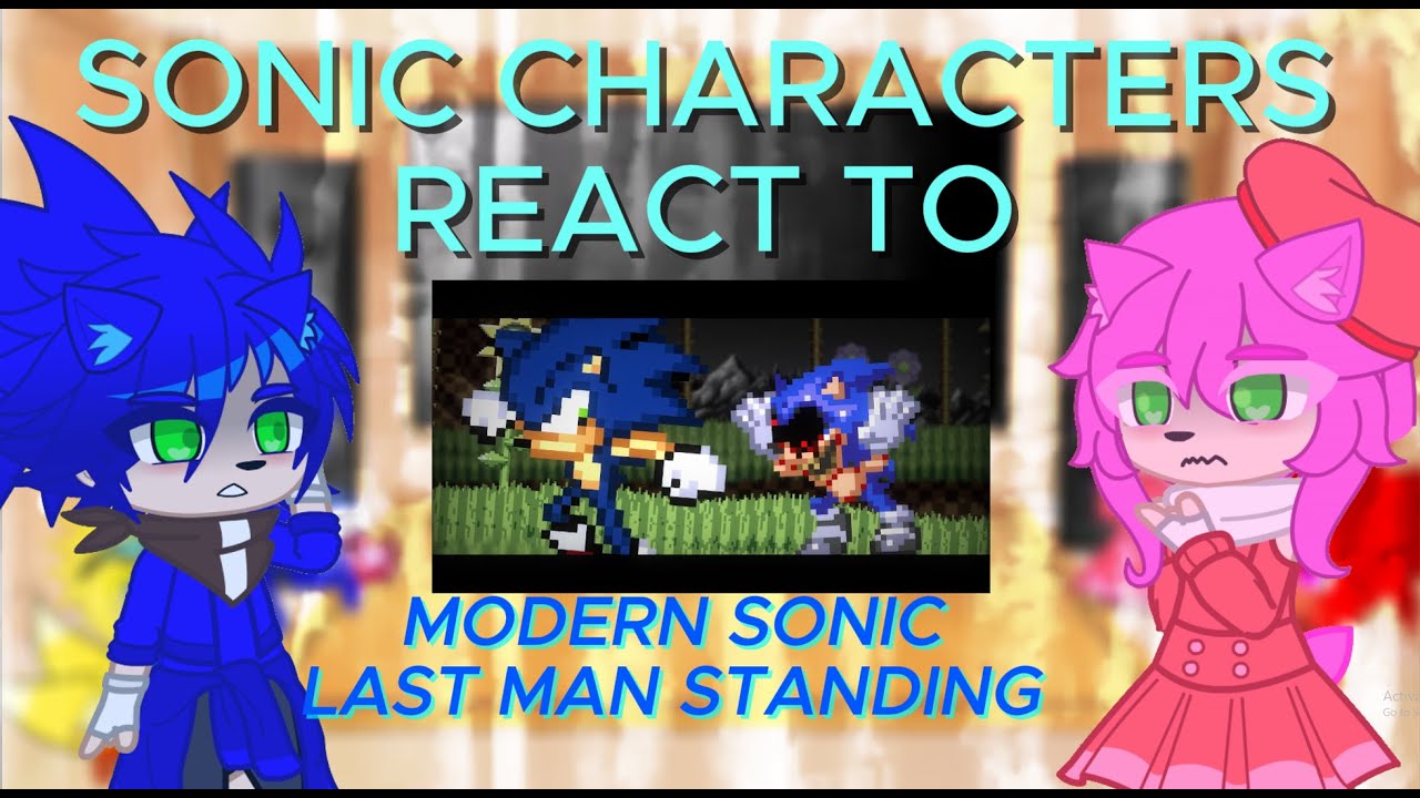 Sonic Characters Reacts to MODERN SONIC LMS | Outcome memories