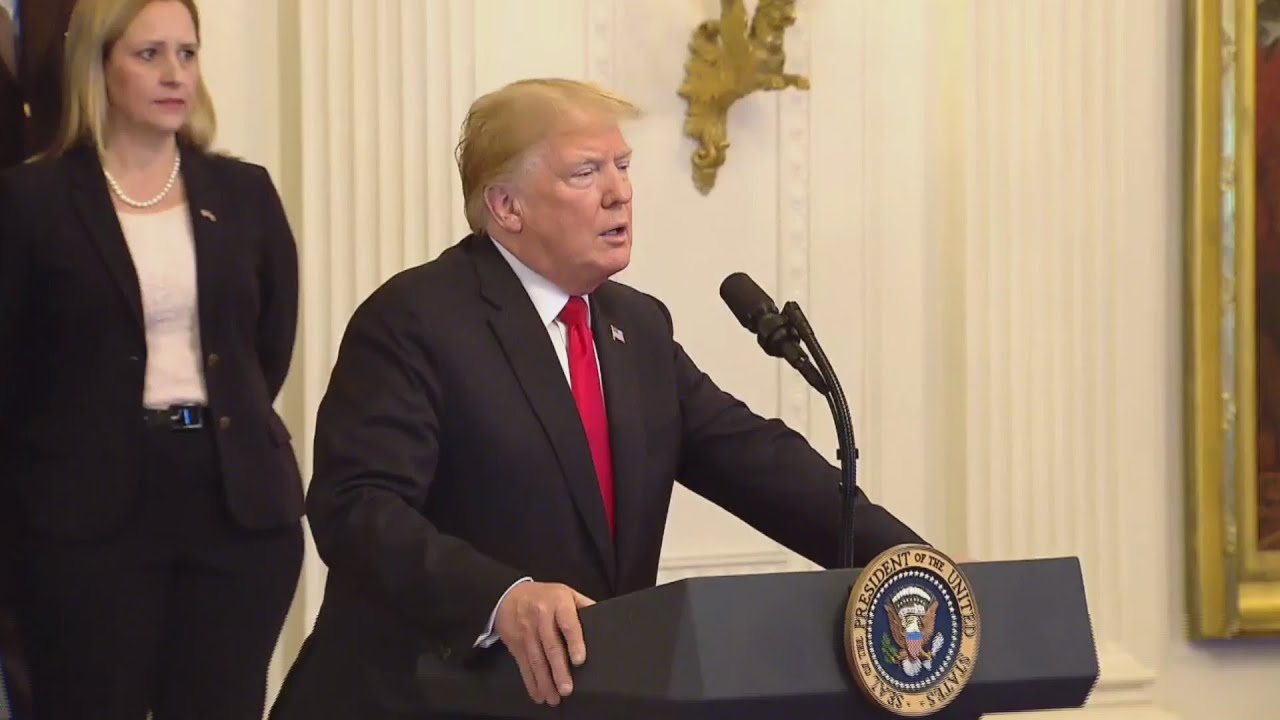 President Trump: Political threats have no place in America