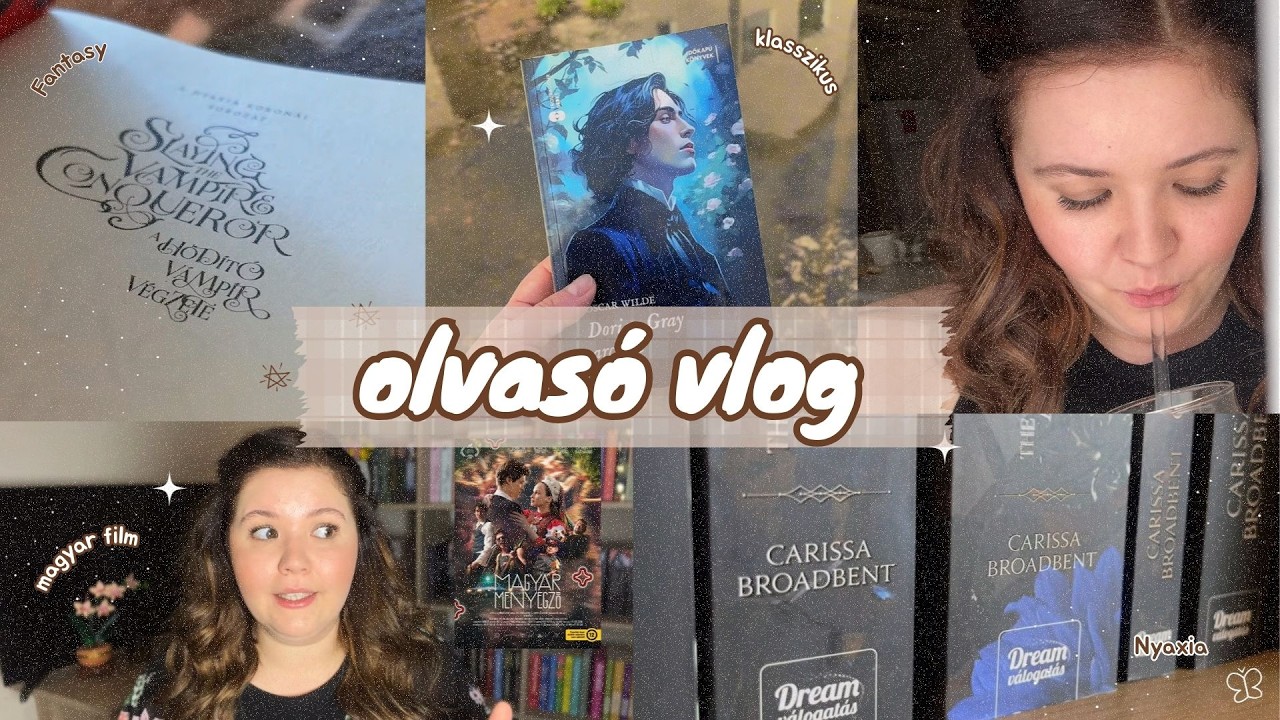 olvasó vlog ✨ két nagyon különböző könyv • TBR jar • Magyar menyegző