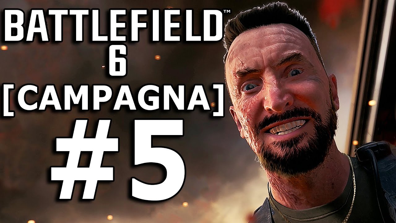 BATTLEFIELD 6 - CAMPAGNA - Let's Play ITA (PARTE 5) SCORTA PRESIDENZIALE!