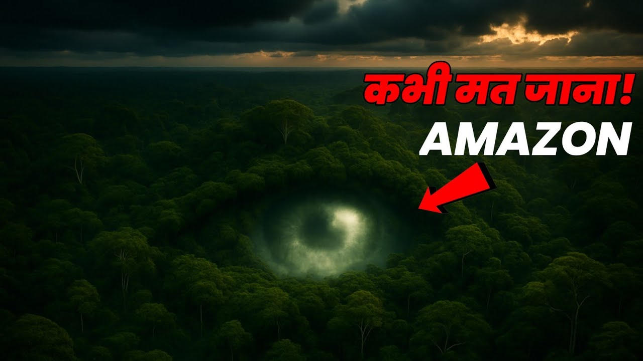 AMAZON जंगल के 10 सबसे डरावने SECRETS 😱| Top 10 Secrets That Will Shock You| Hindi Mystery #amazon 