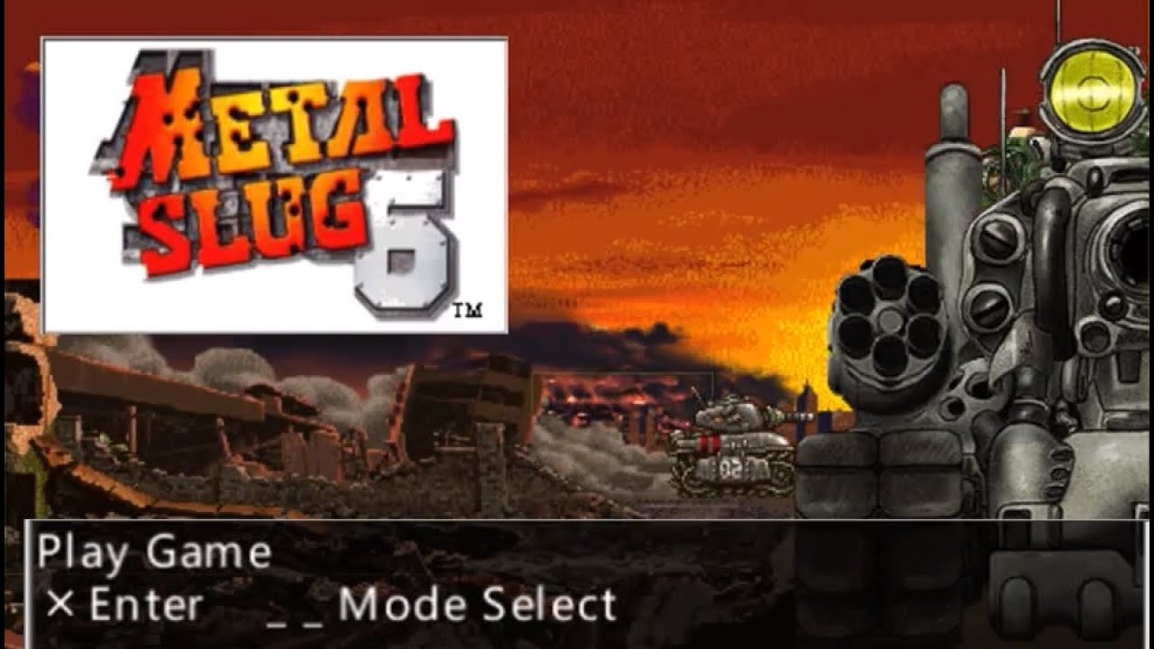 PSP Longplay [028] Metal Slug Anthology (US) - Metal Slug 6