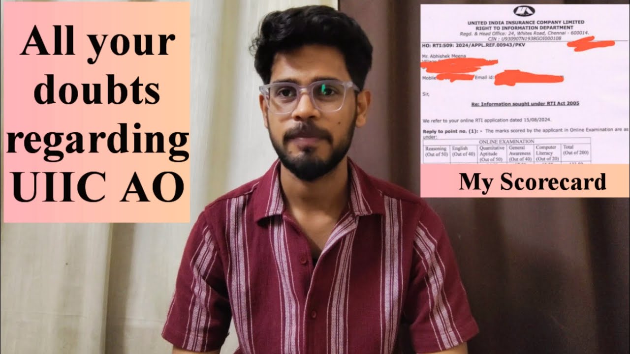 Decoding UIIC AO | Abhishek Barwal #uiicao #banking #bank #exam
