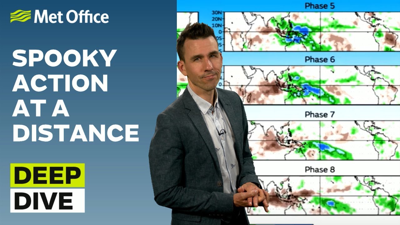 Deep Dive 29/10/2024 – Pacific tropical rain and the UK  – Met Office weekly weather forecast UK