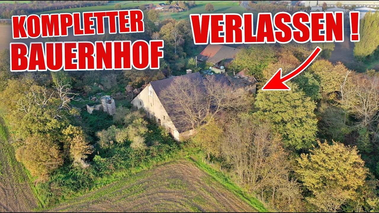LOSTPLACE : KUH-BAUERNHOF seit 30 Jahren verlassen ! Hier lebte ein kleiner Landwirt!  | ItsMarvin
