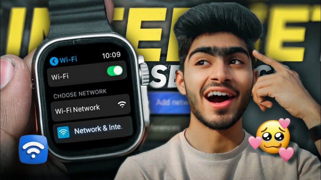 How To Use INTERNET 🌍 On T800/T900 Ultra Smart Watch | Wi-Fi Secret Setting 😱 T900 Ultra | You Look