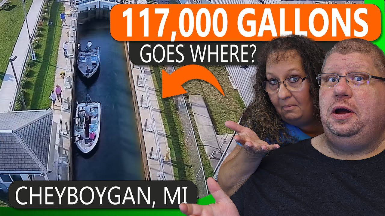 Cheboygan Locks the SECRET to the Michigan Inland Waterway