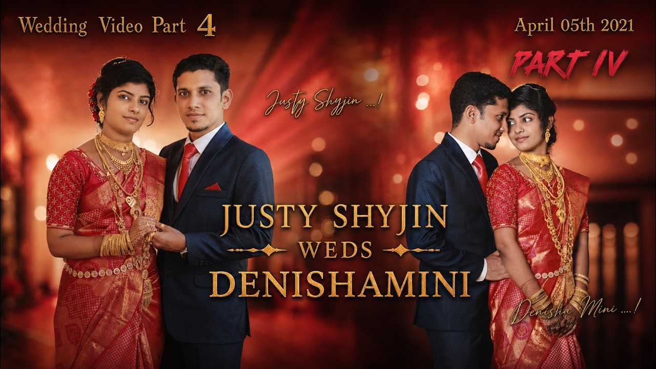 Justy Shyjin weds DenishaMini  Cinematic christian wedding Part 4 Bride reception #wedding #marriage