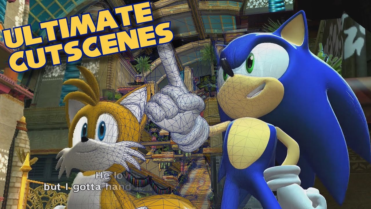 Making the Ultimate cutscenes Sonic Colours
