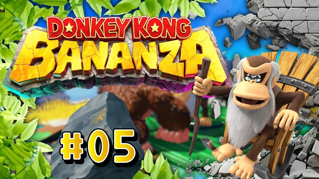 Die R&Uuml;CKHER von CRANKY KONG!👴🐒 - DONKEY KONG BANANZA 100% - #05