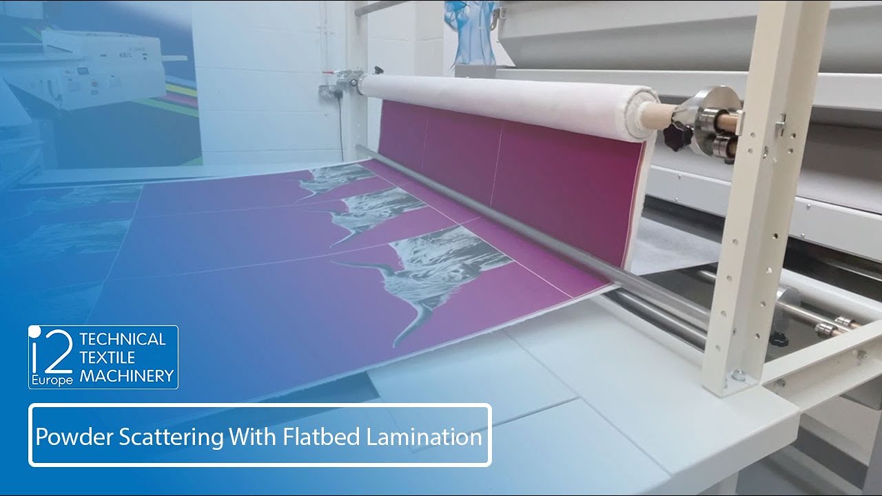 Powder Scattering With Flatbed Lamination