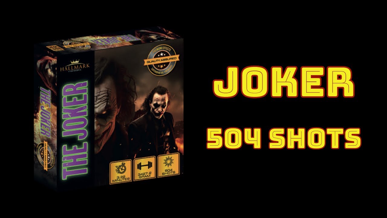 Joker 504 Shots Hallmark Fireworks