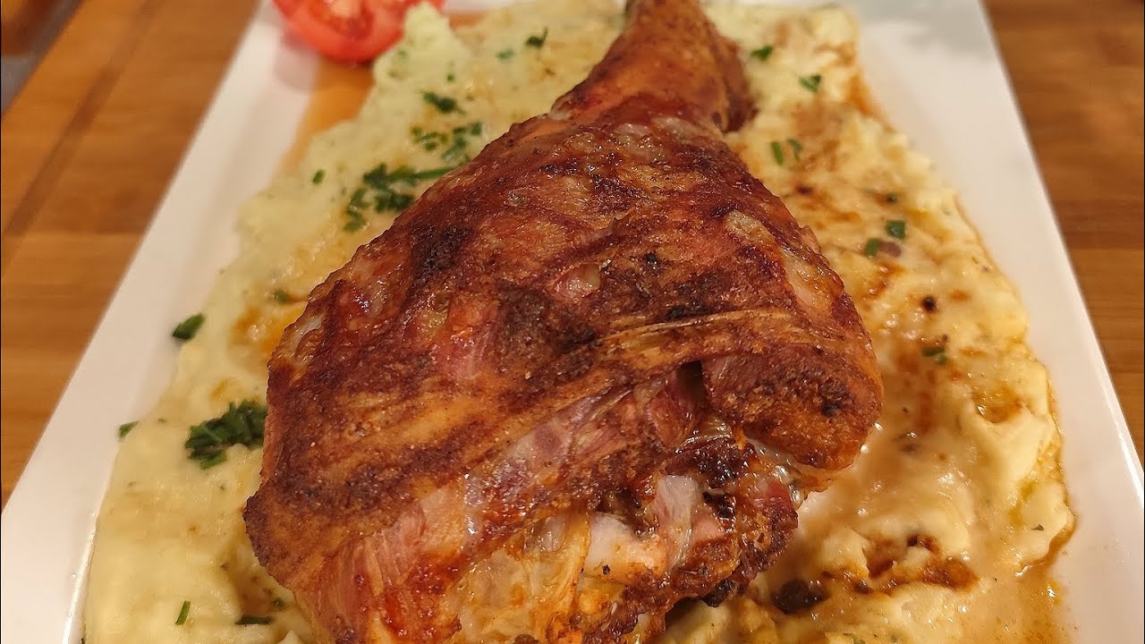 Perfekte XXL Putenkeulen im Cosori-Airfryer
