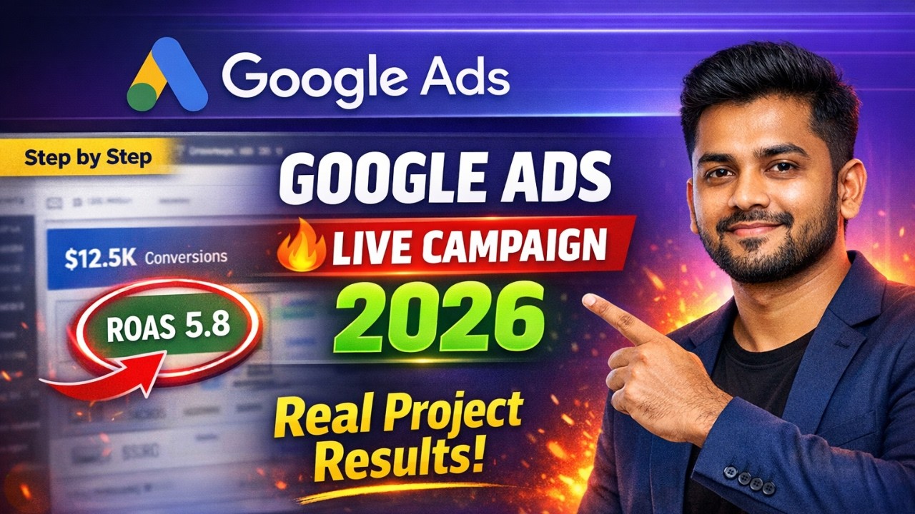Google ads campaign live project 2026  | How to create google ads campaign?