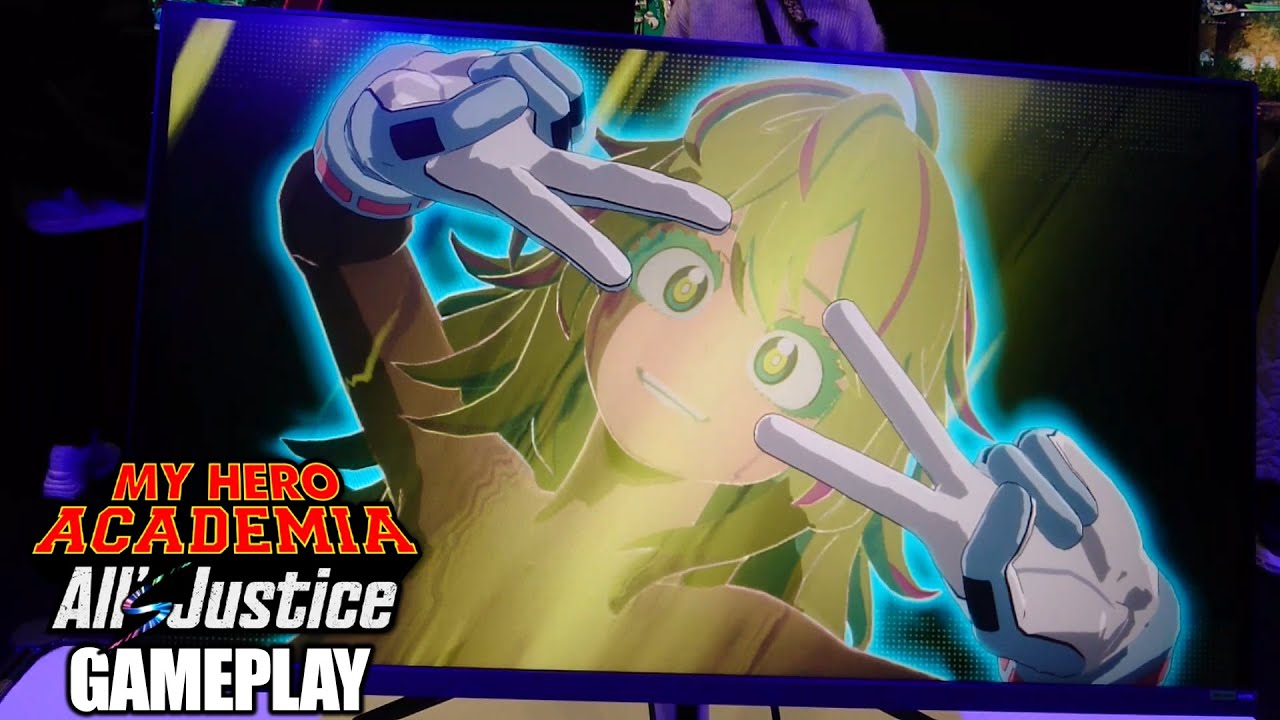 New EXCLUSIVE My Hero All’s Justice Gameplay