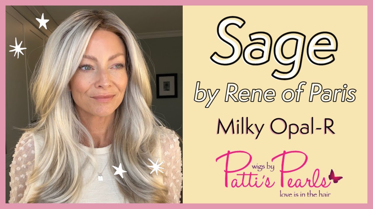 Sage by Rene of Paris in Milky Opal-R - WigsByPattisPearls.com Review
