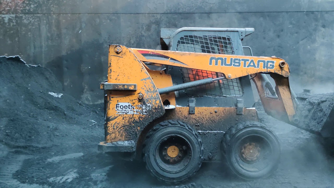 Rozładunek barki 3000 ton węgla Belgia Liege