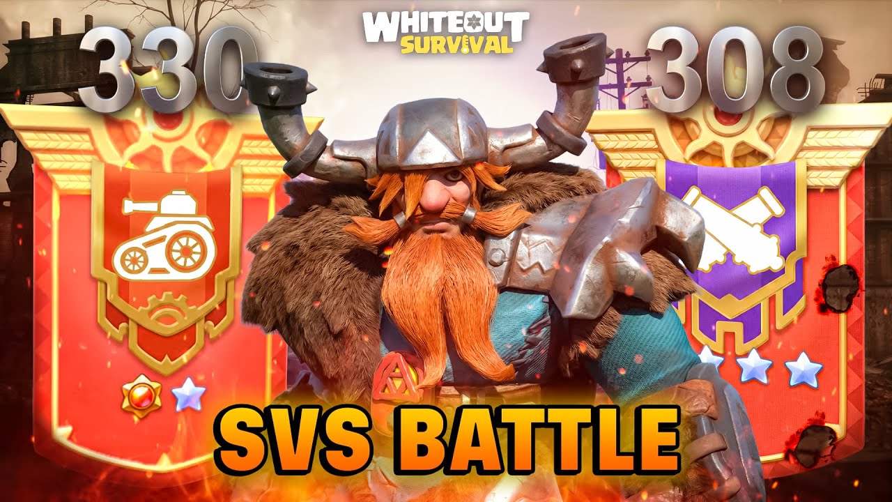 SvS Battle: State 330 vs State 308 | Whiteout Survival