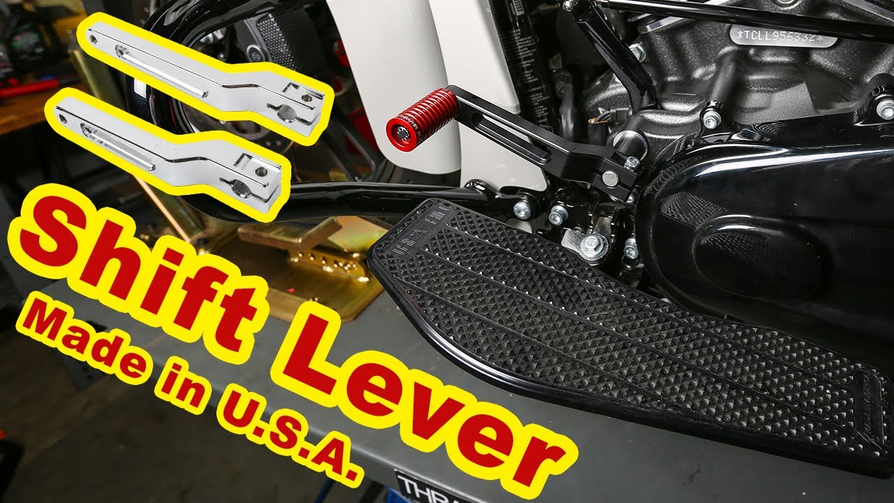 Thrashin Billet Shift Lever for your Harley-Davidson - Product Highlight