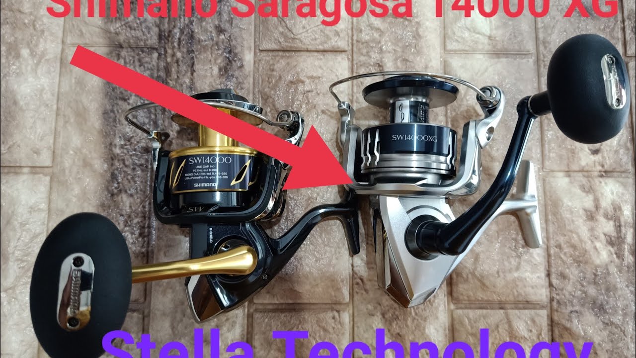 Shimano Saragosa 14000 XG 2020 Unboxing, Stella Technology