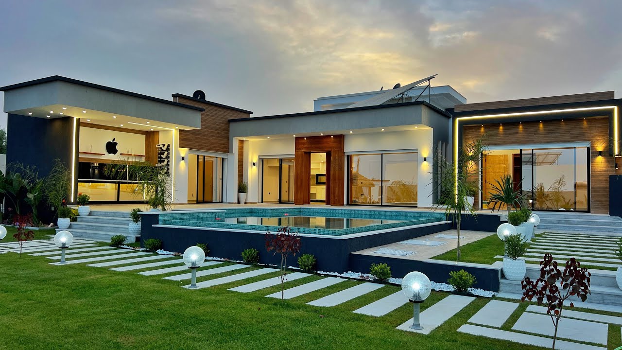 فيلا رقم 2 بتصميم “ ihouse ” روعة من وراء الخيال الله يرزقنا كيفها 🤲♥️
