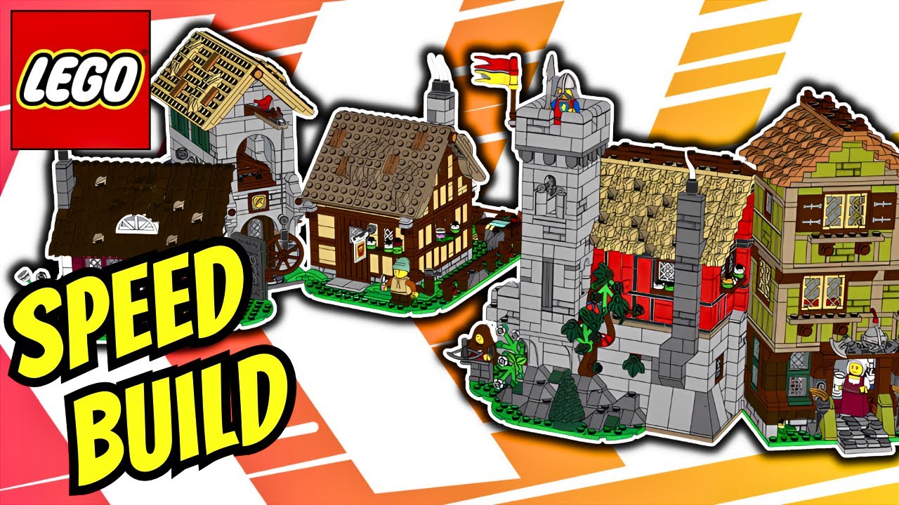 LEGO Medieval Town Square 10332 | Speed Build
