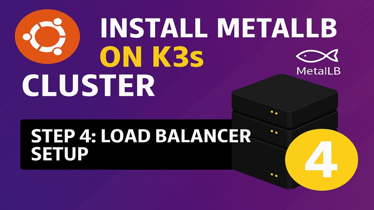 Step 4: Install MetalLB on K3s Cluster | Load Balancer Setup for Bare-Metal Kubernetes