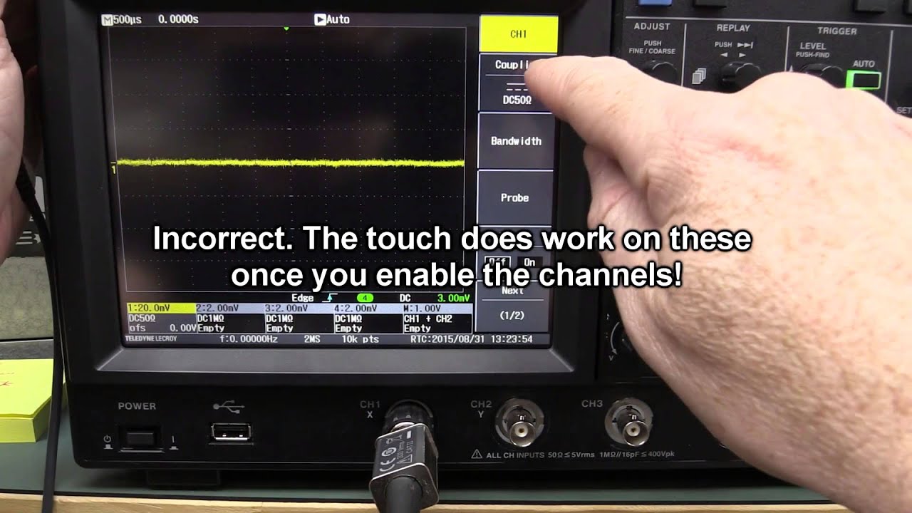 EEVBlog #792 - Lecroy Wavejet Touch 354 Oscilloscope Review