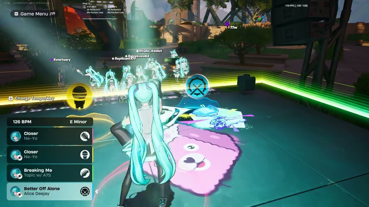Cookin' at Miku's party xD