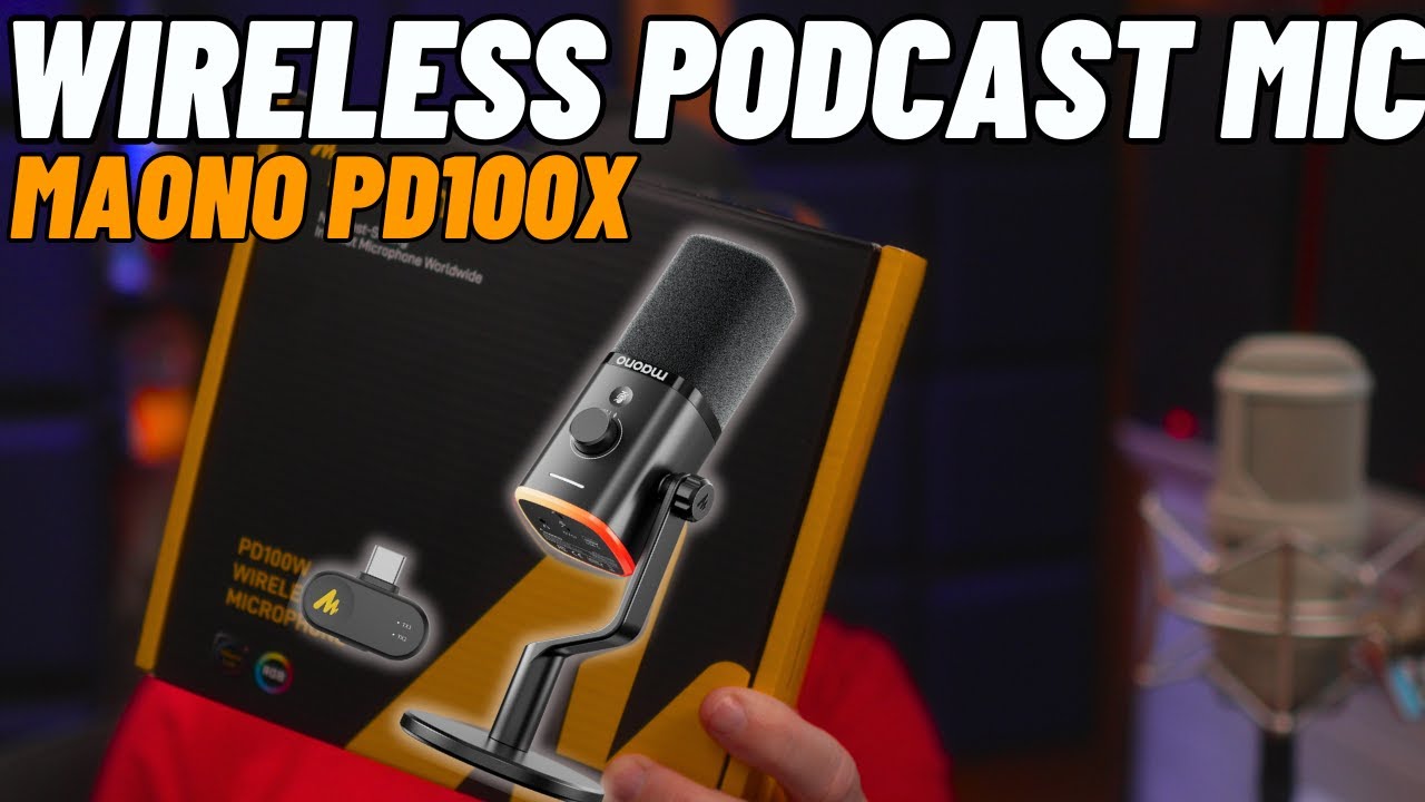 Maono PD100W | wireless microphone review