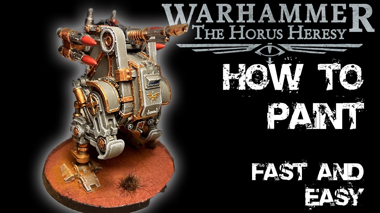 How to Paint Horus Heresy Solar Auxilia Atheon Heavy Sentinel
