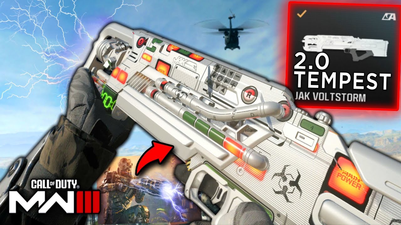 BO3 Tempest 2.0 Collateral Shockwave Rifle - JAK Voltstorm Conversion Gunplay - Modern Warfare 3
