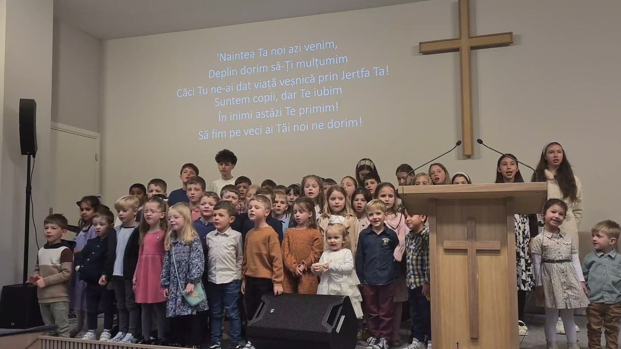 Betania Kids - Ne unim în cântec azi cu bucurie - 15 martie 2026