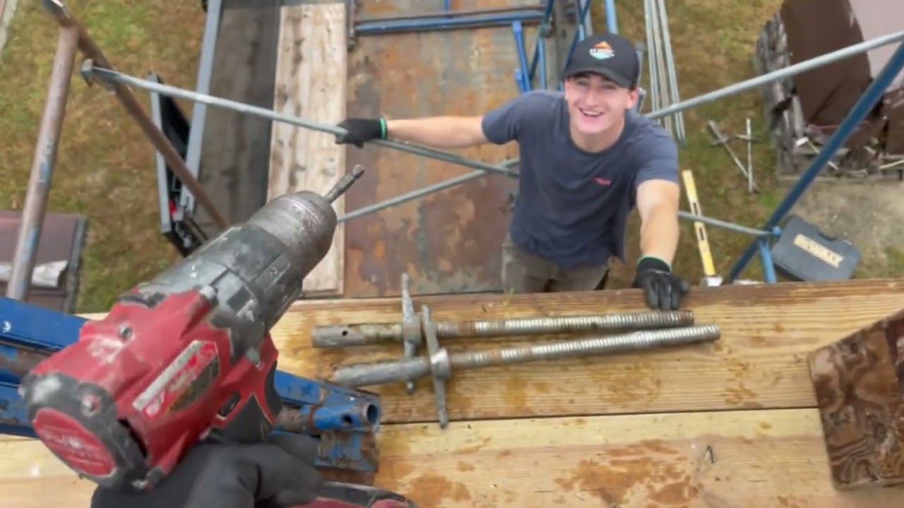 Chimney rebuild/roofing start to finish