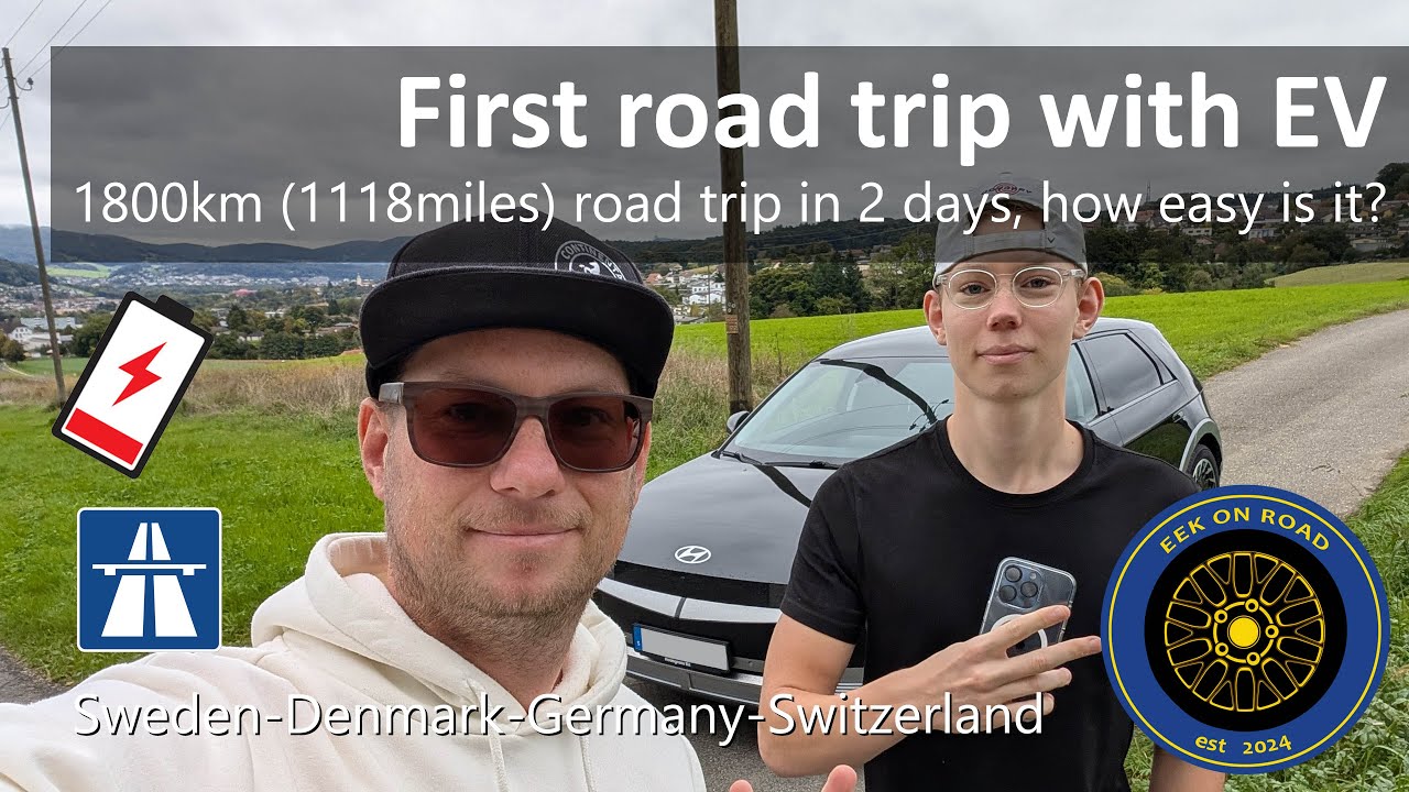 First EV Roadtrip 1800 km (1118 miles) from Sweden to Switzerland, how easy is it ?