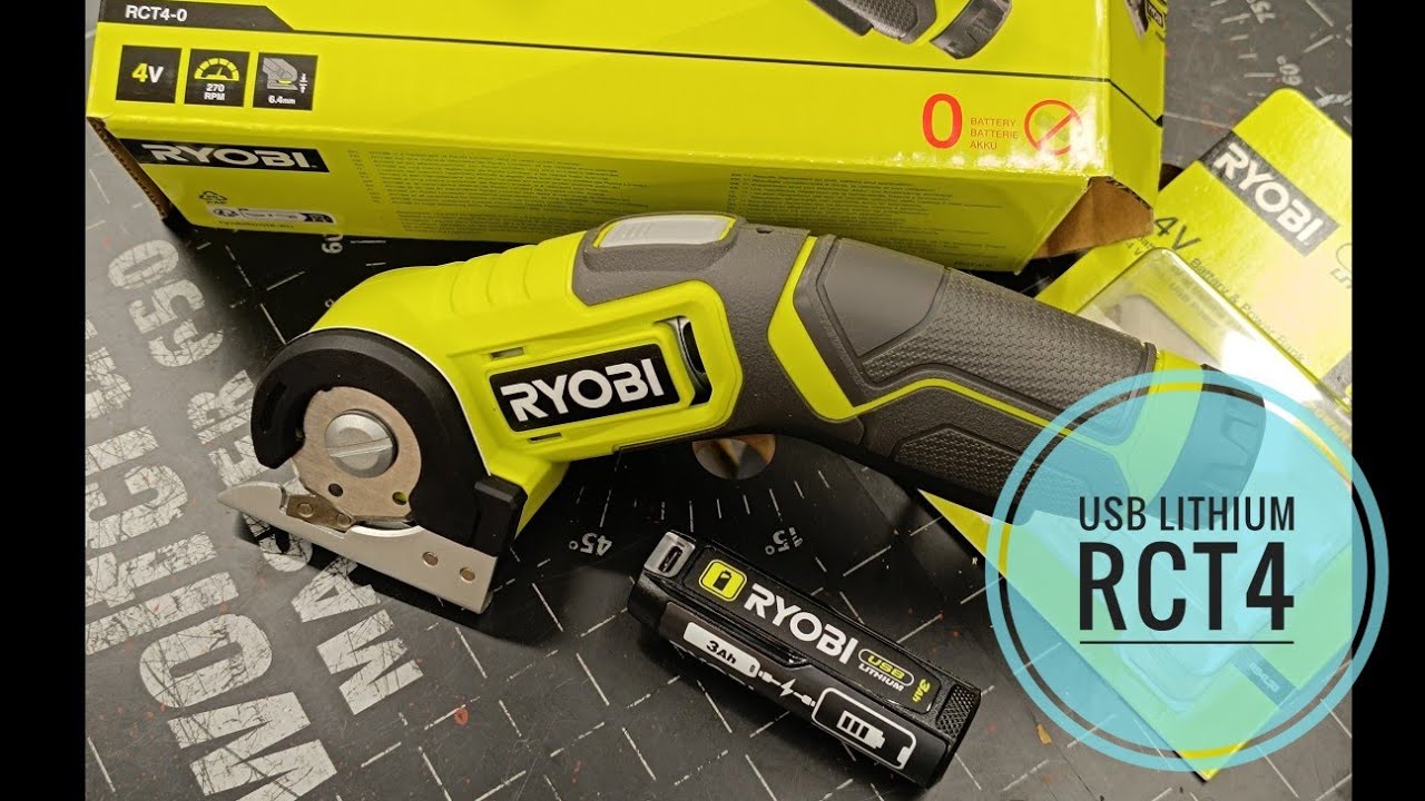 Ryobi 4V USB Lithium - RCT4 - Narzędzie do cięcia.