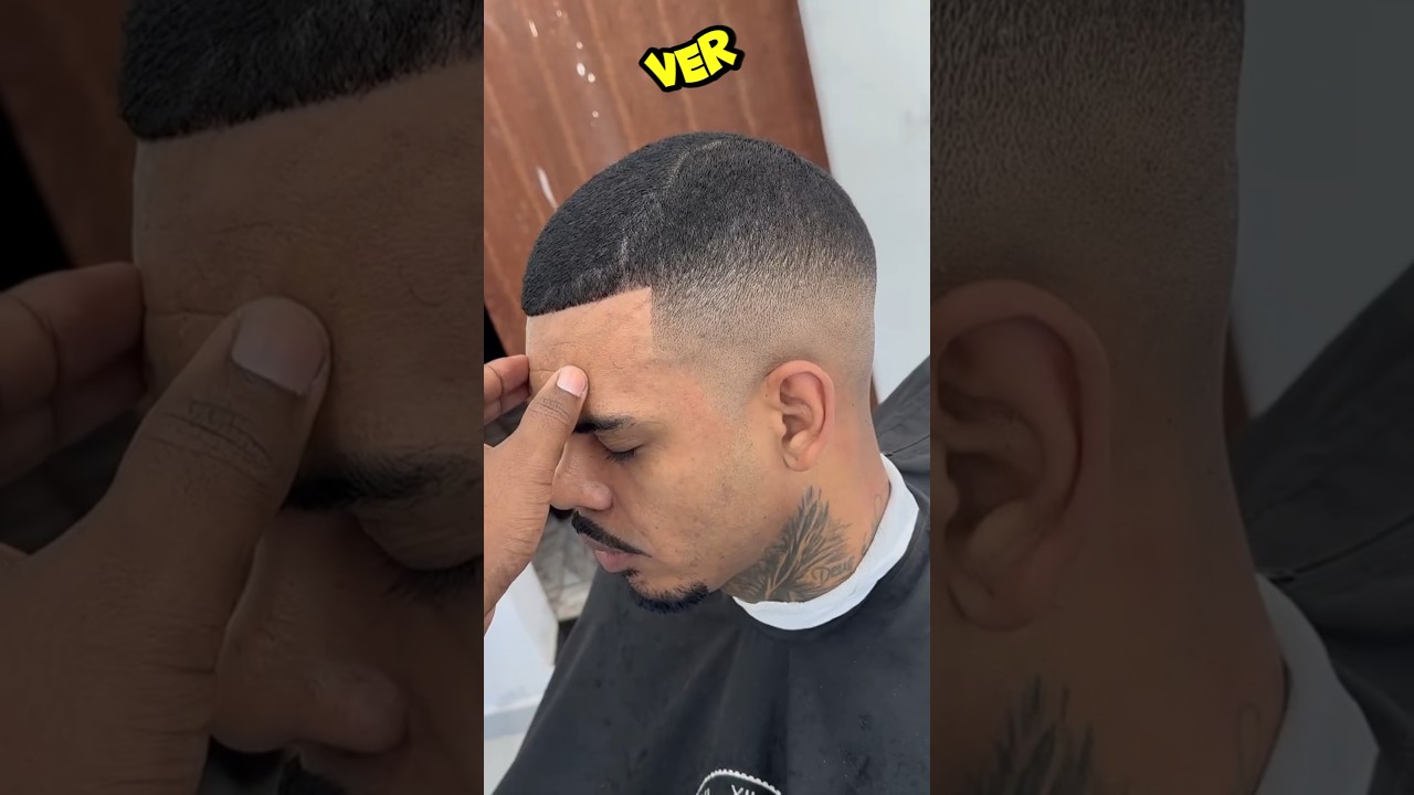 C&oacute;mo hacer un degradado paso a paso #barbershop #cortesdepelocortoparamujer2023 #barber #menshaircut