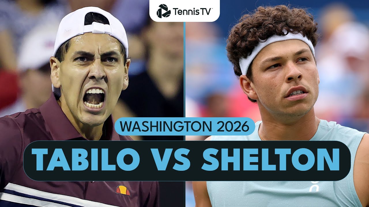 Alejandro Tabilo vs Ben Shelton Battle 🔥 | Washington 2026 Highlights