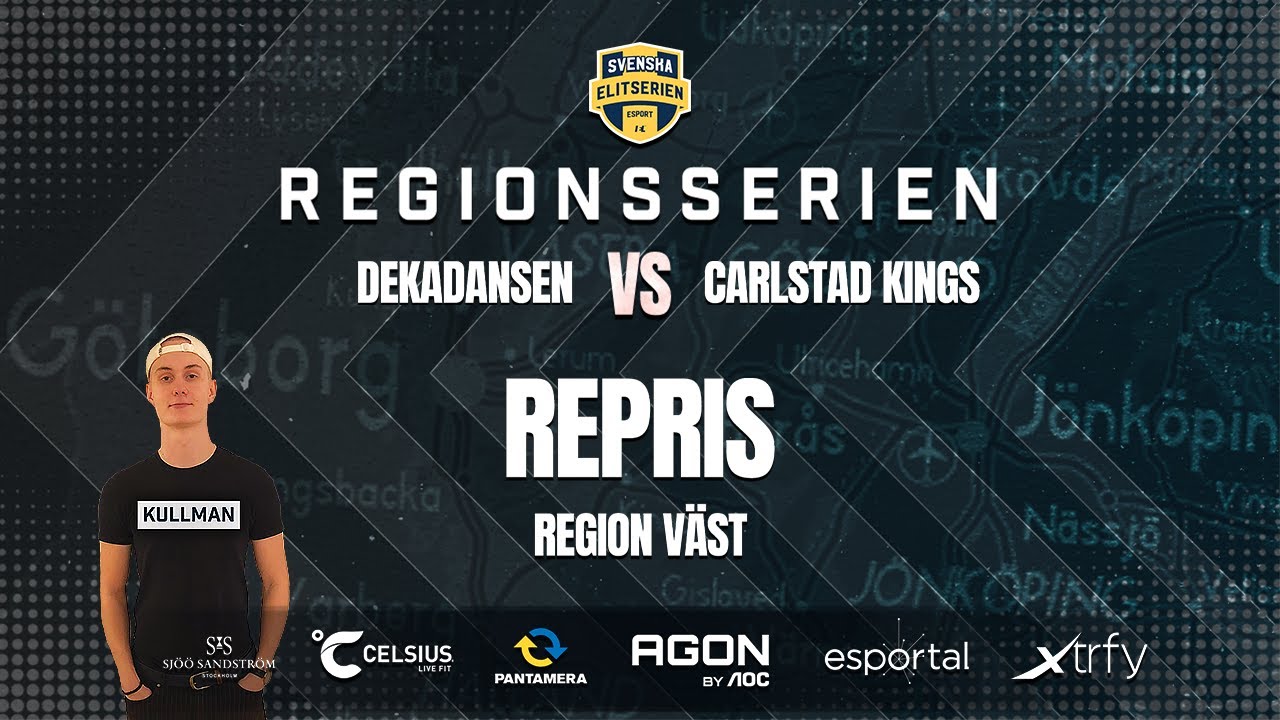 Regionserien VÄST Vårsäsongen 2023 - Dekadansen vs Carlstad Kings